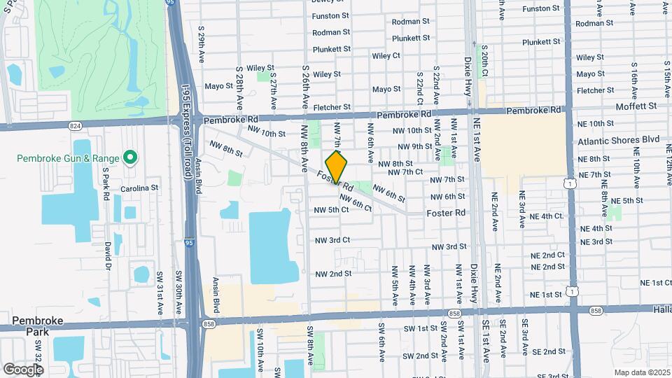 609 NW 7th Ave Map and Location Details