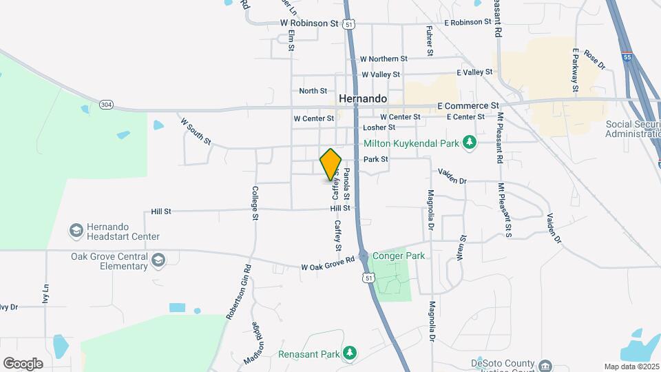 2777 Caffey St Map and Location Details