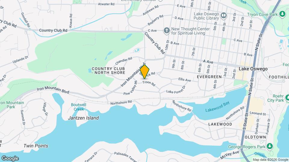 1141 Troon Rd Map and Location Details