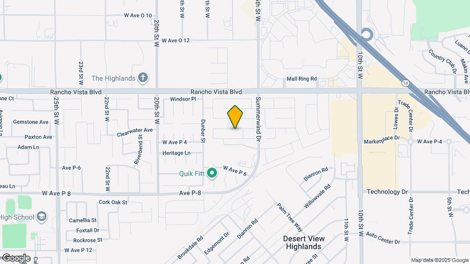 1556 Berkshire Dr Map and Location Details
