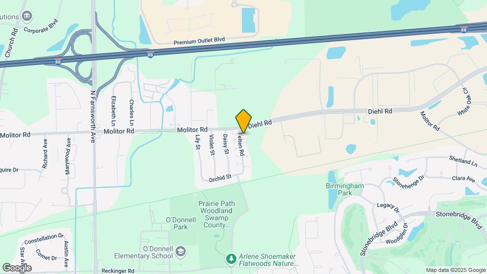 1781 Felten Rd Map and Location Details