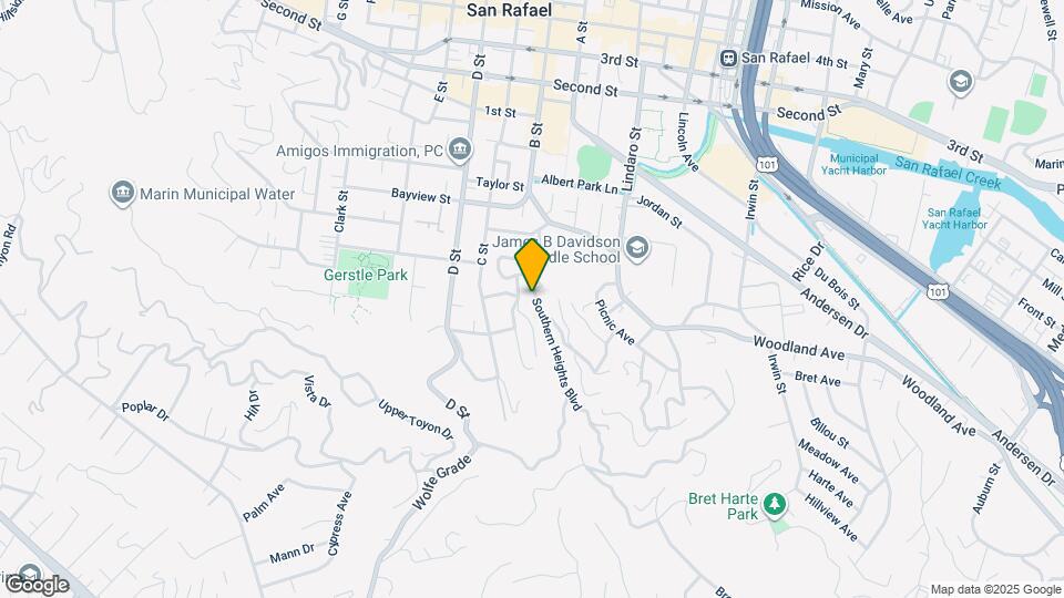 227 Southern Heights Blvd Map and Location Details
