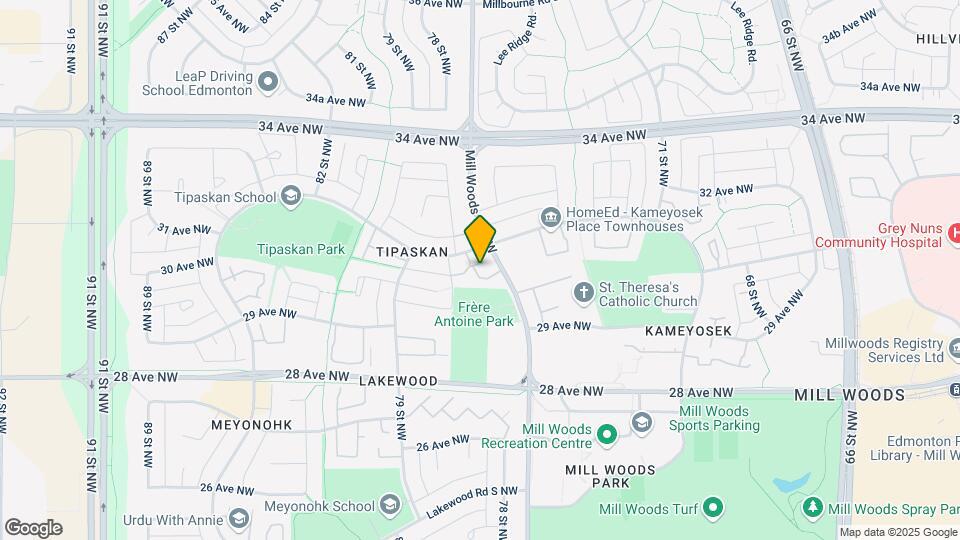 974 Lakewood Road North NW Map and Location Details