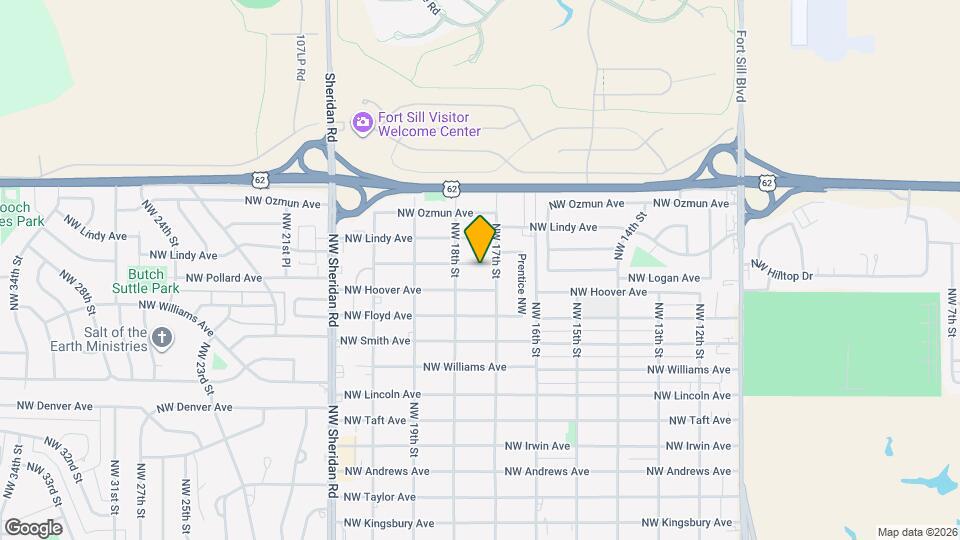 1708 NW Pollard Ave Map and Location Details