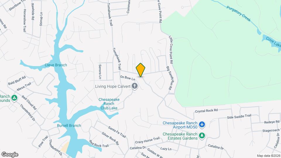 11585 Tomahawk Trail Mapa y Detalles de la Ubicación