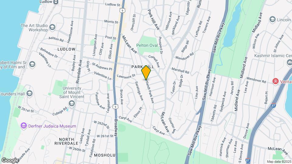 505 Van Cortlandt Park Ave Map and Location Details