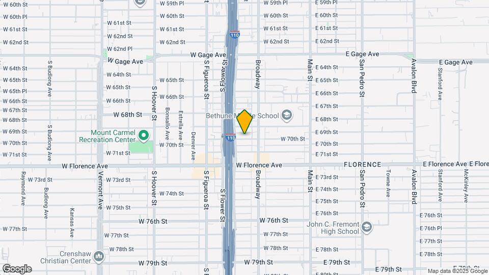 333 W 70th St Map and Location Details