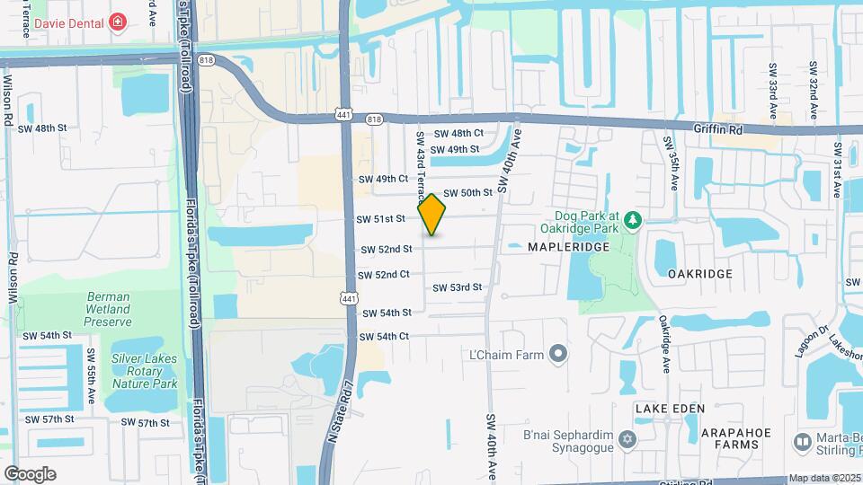 4265 SW 52nd St Map and Location Details