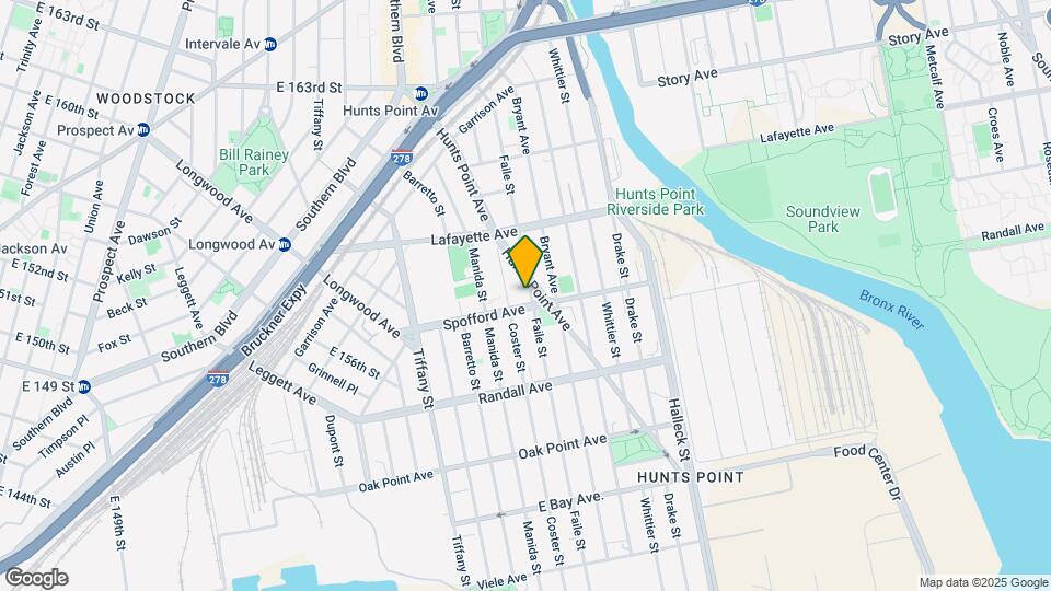 1291 Spofford Ave Map and Location Details