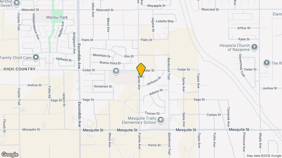 8440 Hoover Ct Map and Location Details