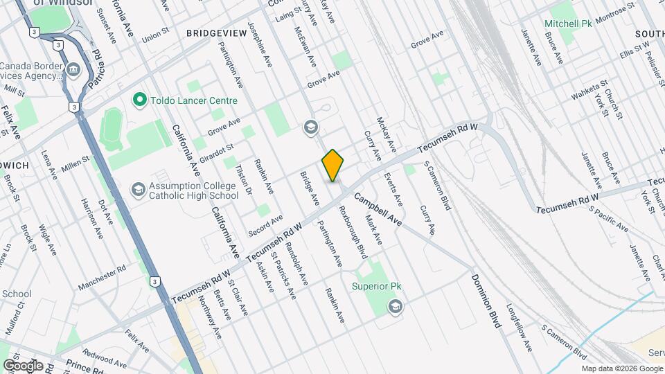 1374 Josephine Ave Map and Location Details