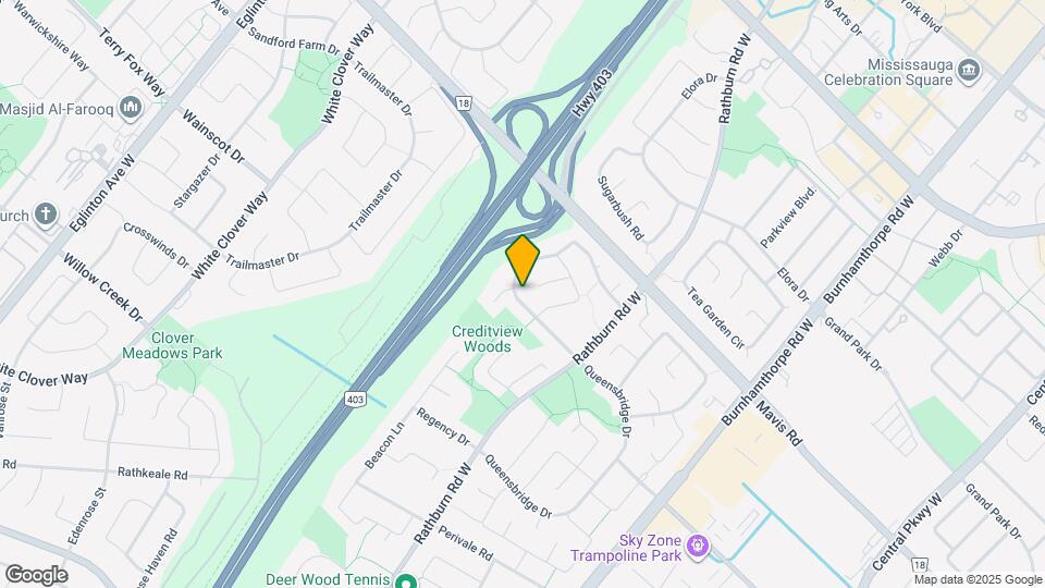 4255 Wakefield Crescent Map and Location Details