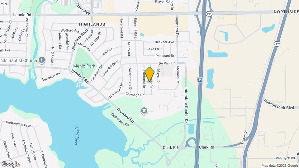 10242 Westmar Rd Map and Location Details