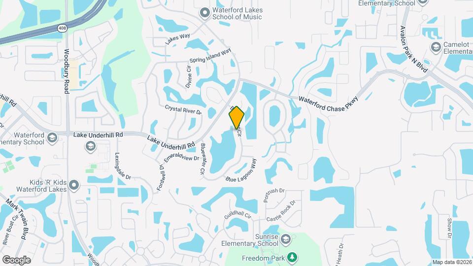 13903 Bluewater Cir Map and Location Details