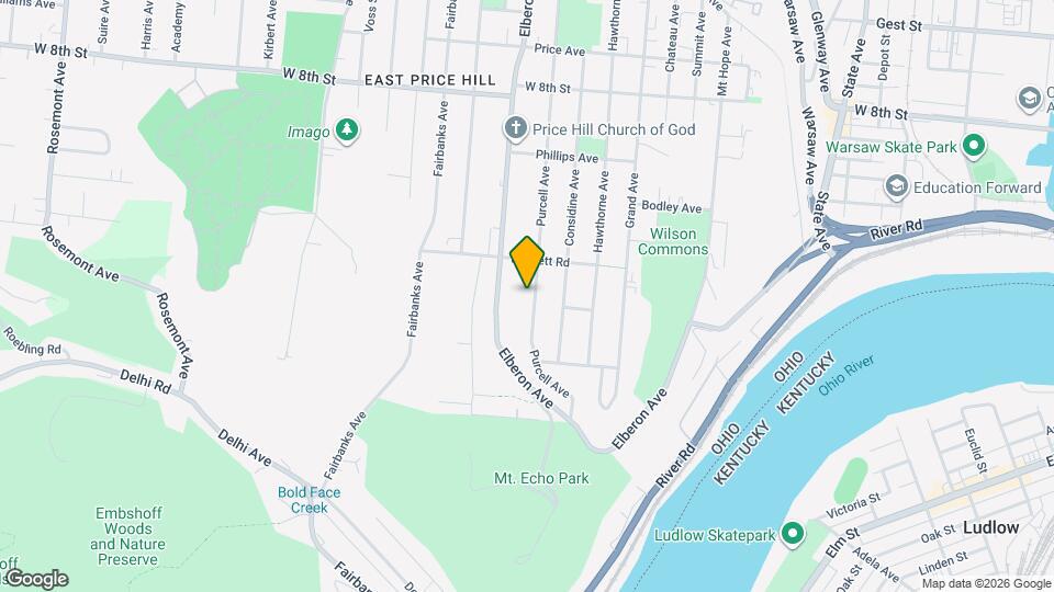 453 Purcell Ave, Unit EL08-105 Map and Location Details