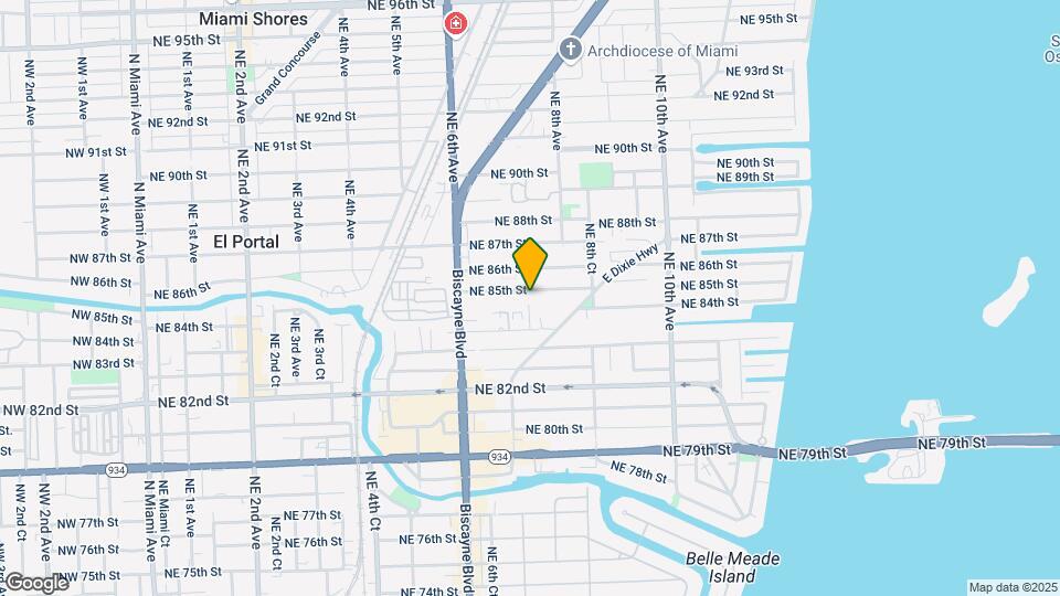 714 NE 85th St Map and Location Details