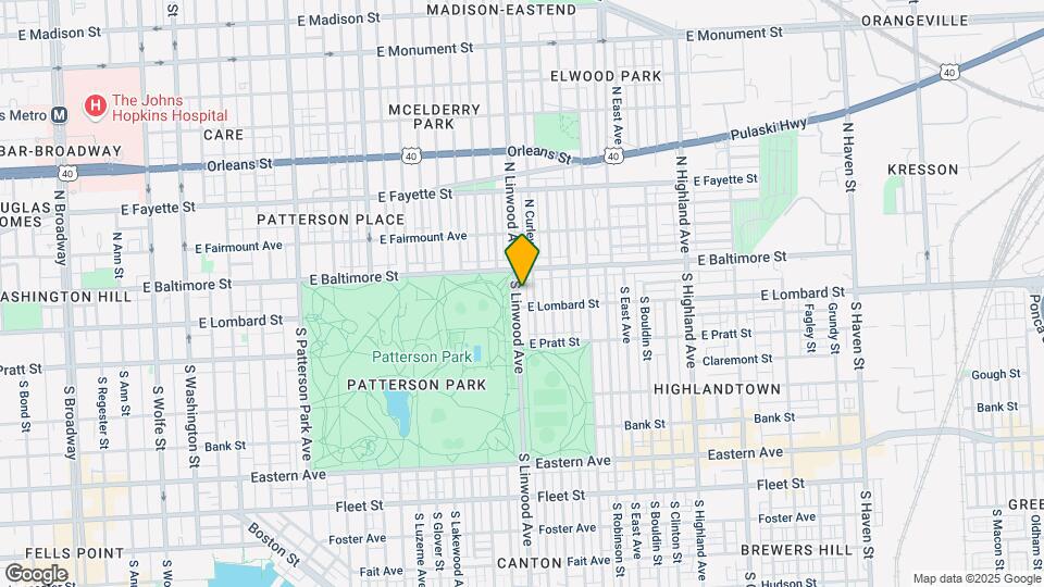 21 S Linwood Ave Mapa y Detalles de la Ubicación