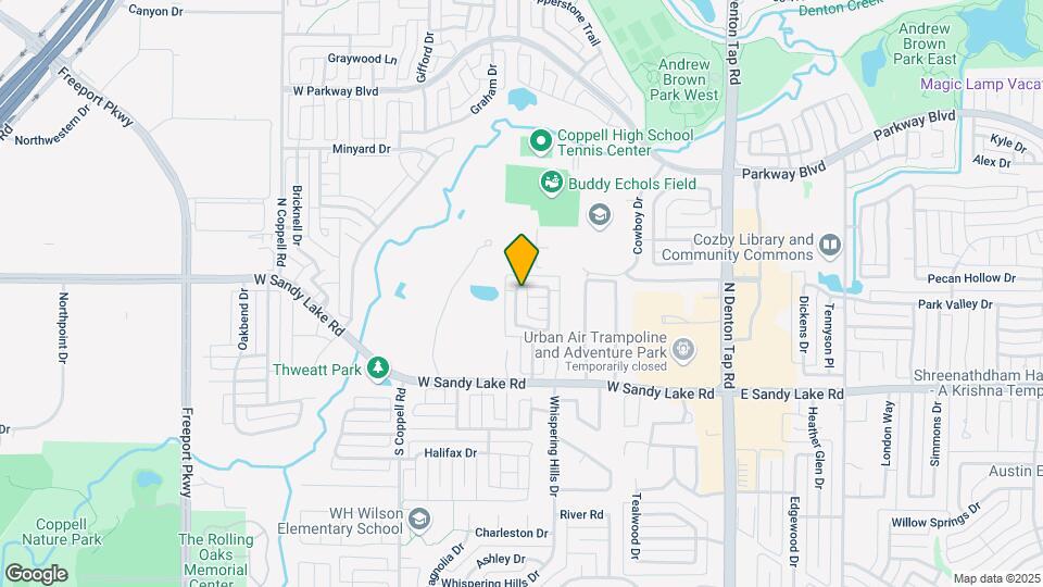 405 Leisure Ln Map and Location Details