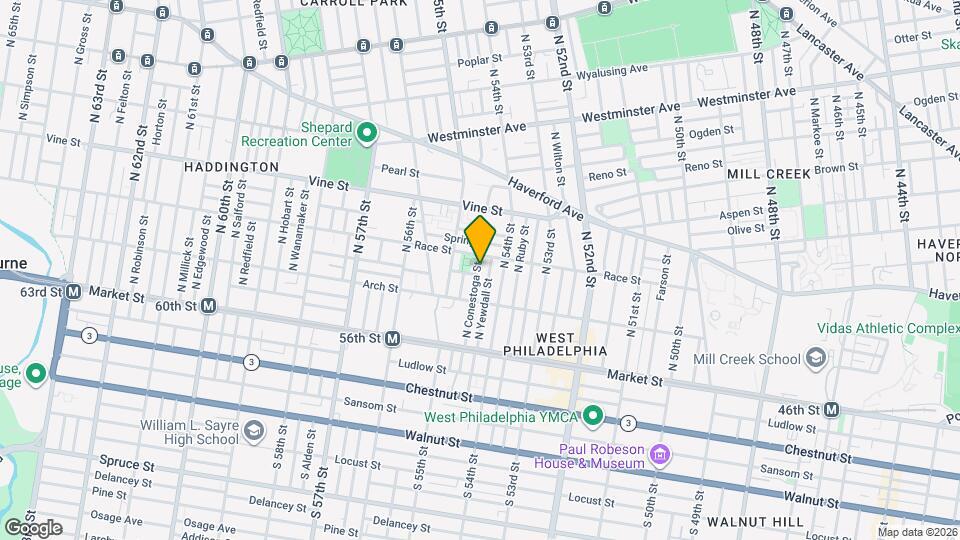 143 N Conestoga St Map and Location Details