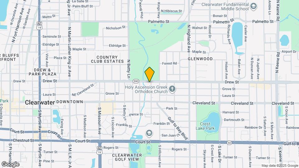 1355 Drew St Map and Location Details