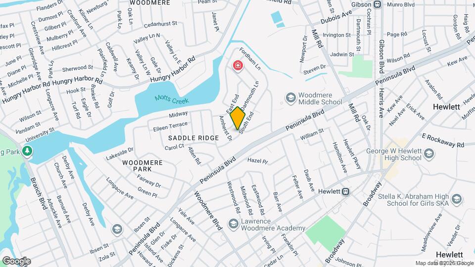 972 South End Map and Location Details