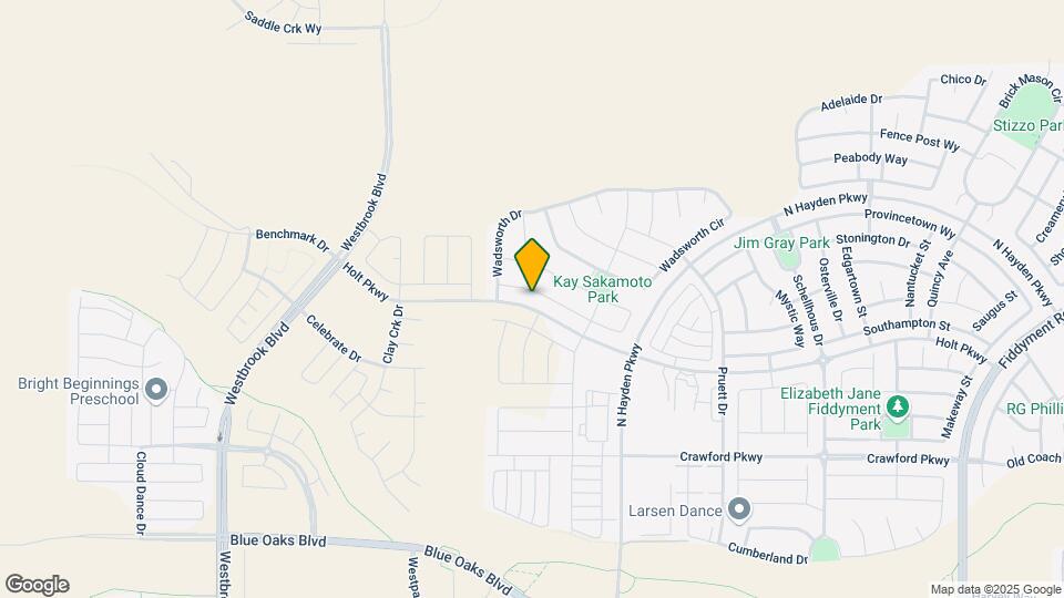 3064 Vaughn Wy Map and Location Details