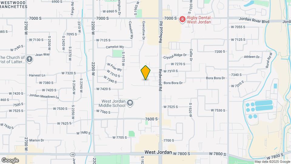 7413 S Pearson Pk Ct Map and Location Details