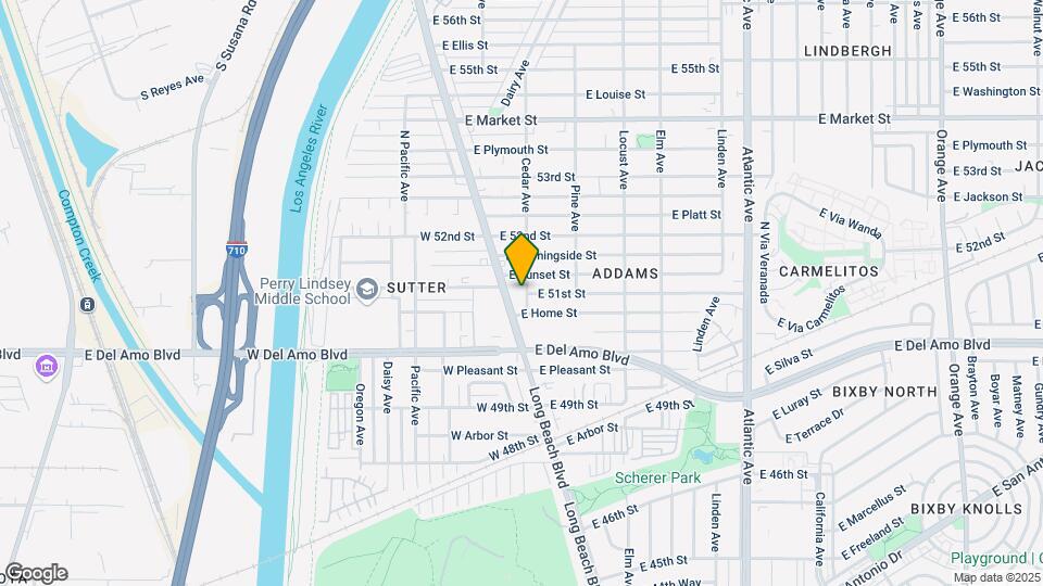 5101 Cedar Ave Map and Location Details
