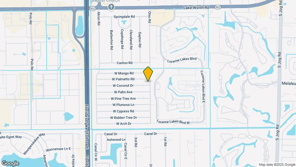206 Ohio Rd Map and Location Details