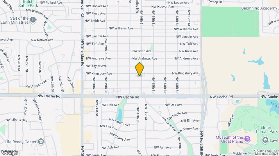 1602 NW 16th St Map and Location Details