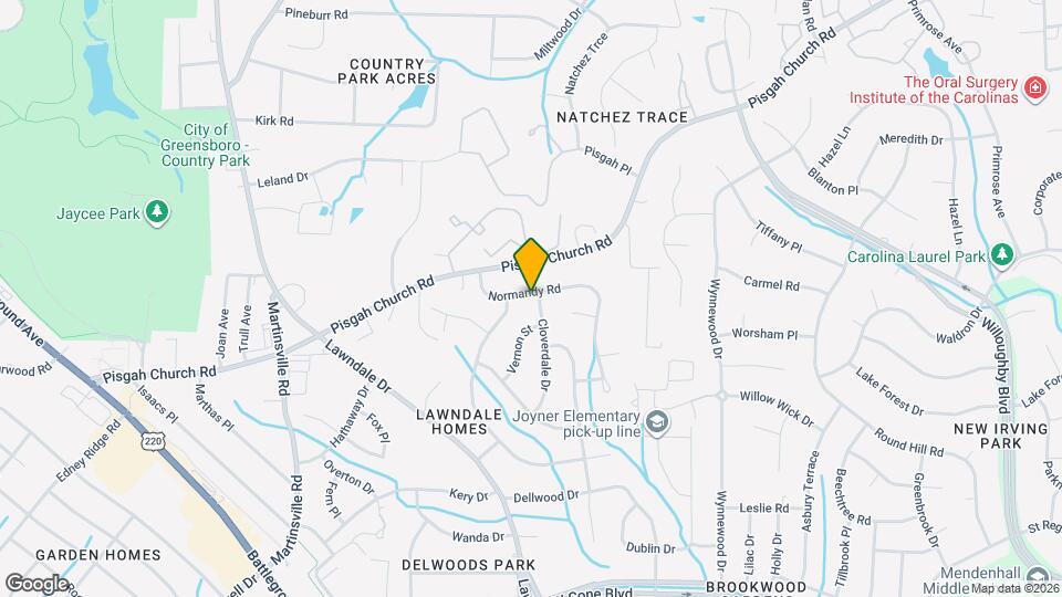 3601 Normandy Rd Map and Location Details