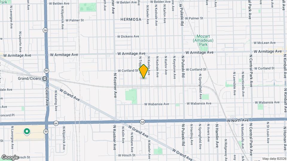 1821 N Tripp Ave, Unit 2 Mapa y Detalles de la Ubicación