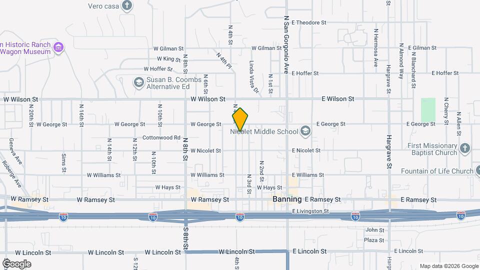 508 N 4th St Map and Location Details