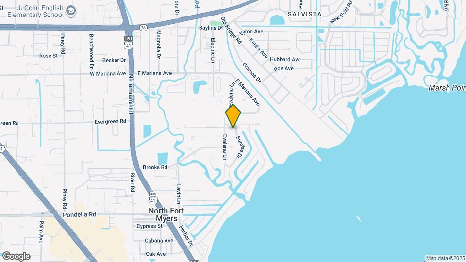 1387 Sunrise Dr Map and Location Details