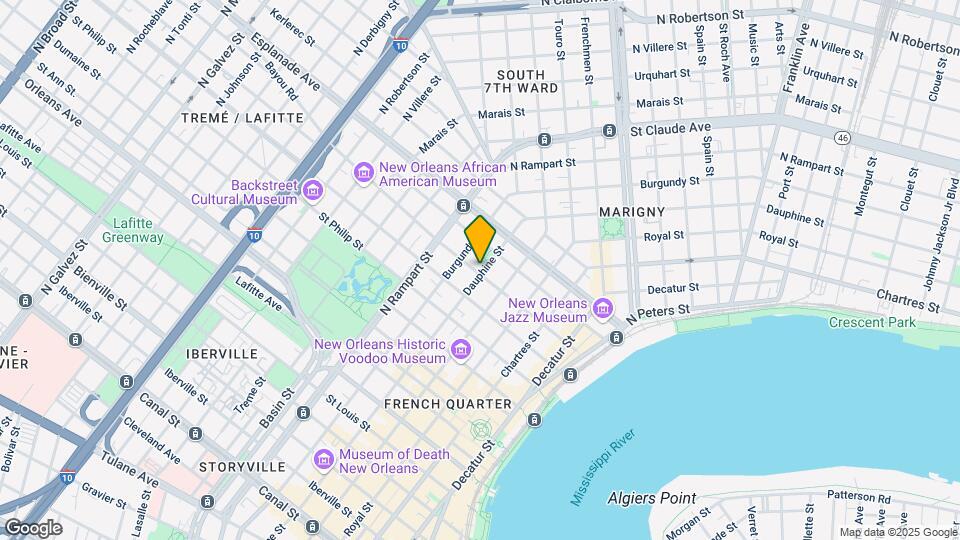 901 Governor Nicholls St, Unit 901 Gov. Nicholls Mapa y Detalles de la Ubicación