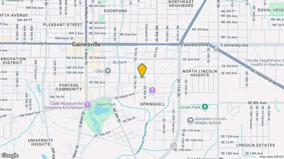 422 SE 8th St Map and Location Details