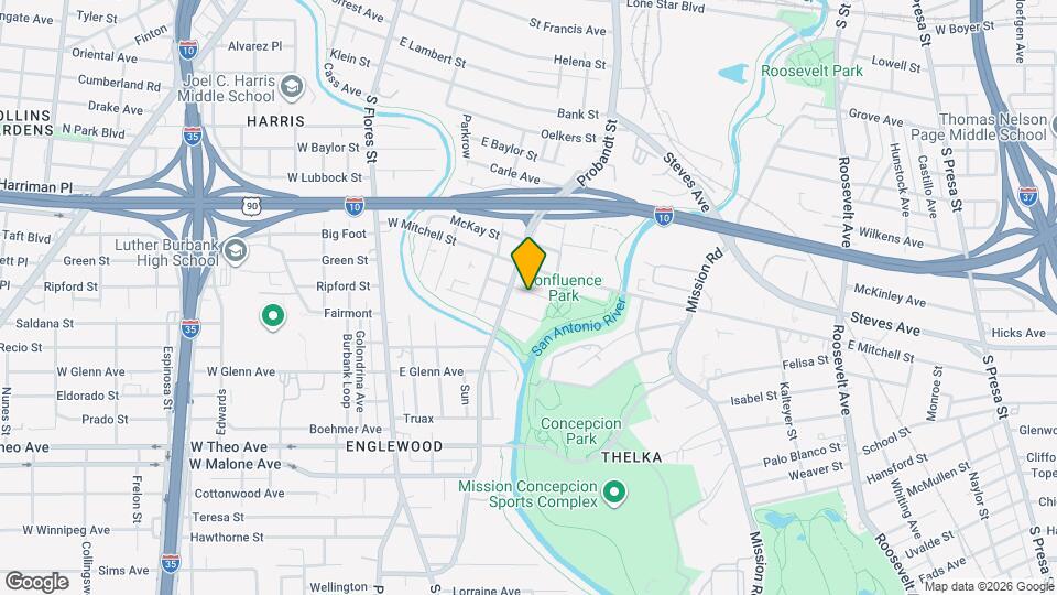 118 Tipton Ave Map and Location Details