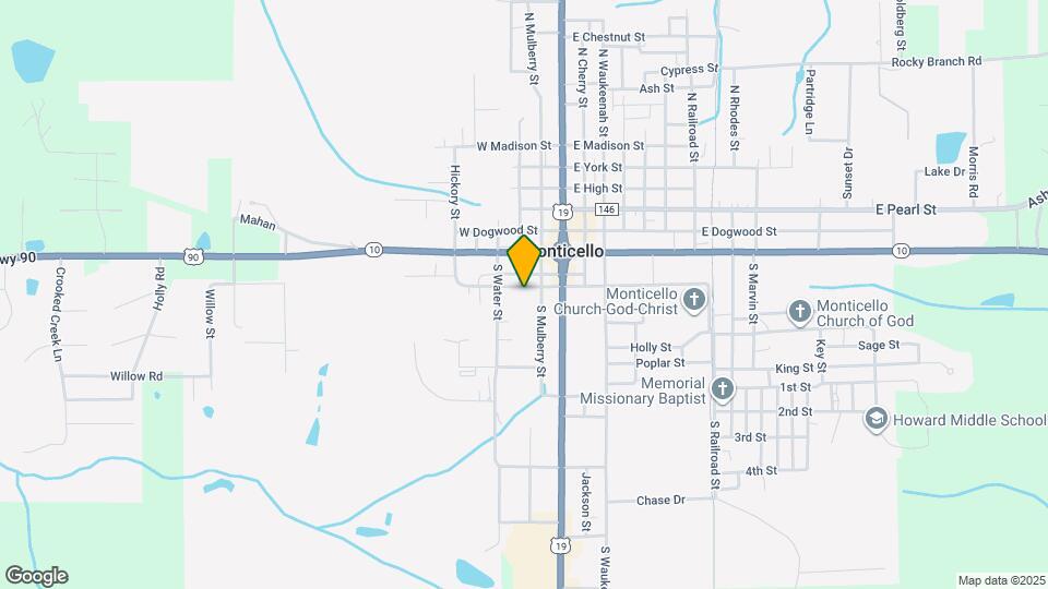 295 W Palmer Mill Rd Map and Location Details