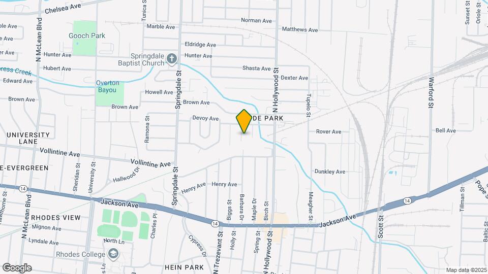 1026 Harrison St Map and Location Details