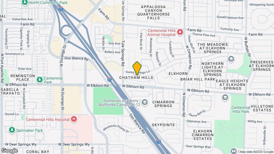 8277 W Wildwood Glen Dr Map and Location Details