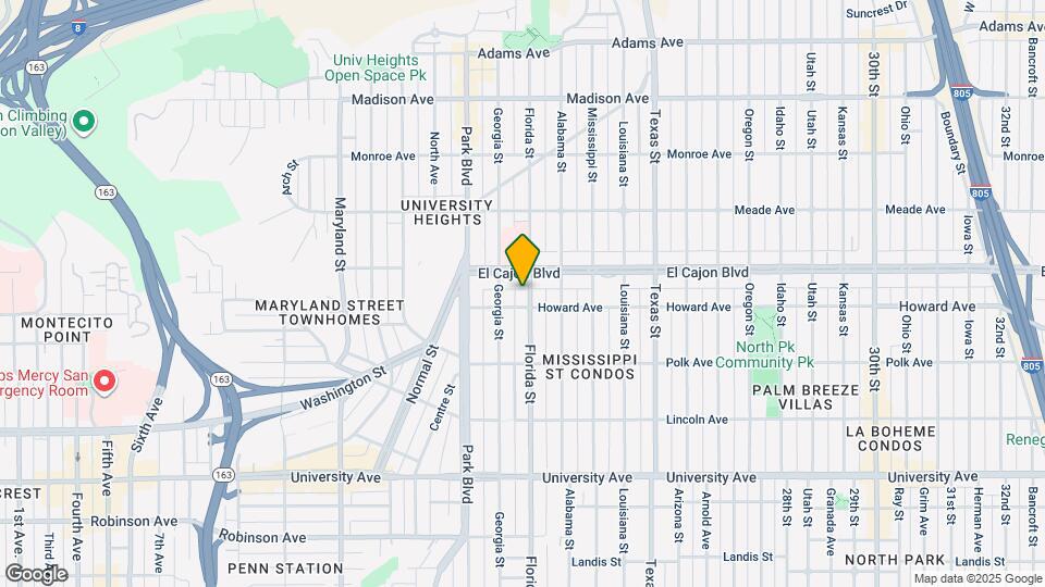 4224 Florida Street, Unit 8 Map and Location Details