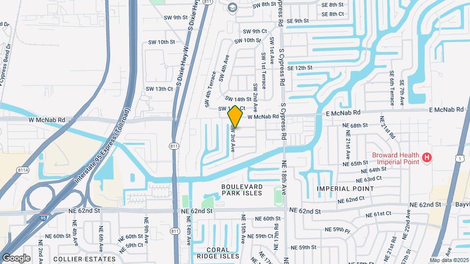 1610 SW 3rd Ave Mapa y Detalles de la Ubicación