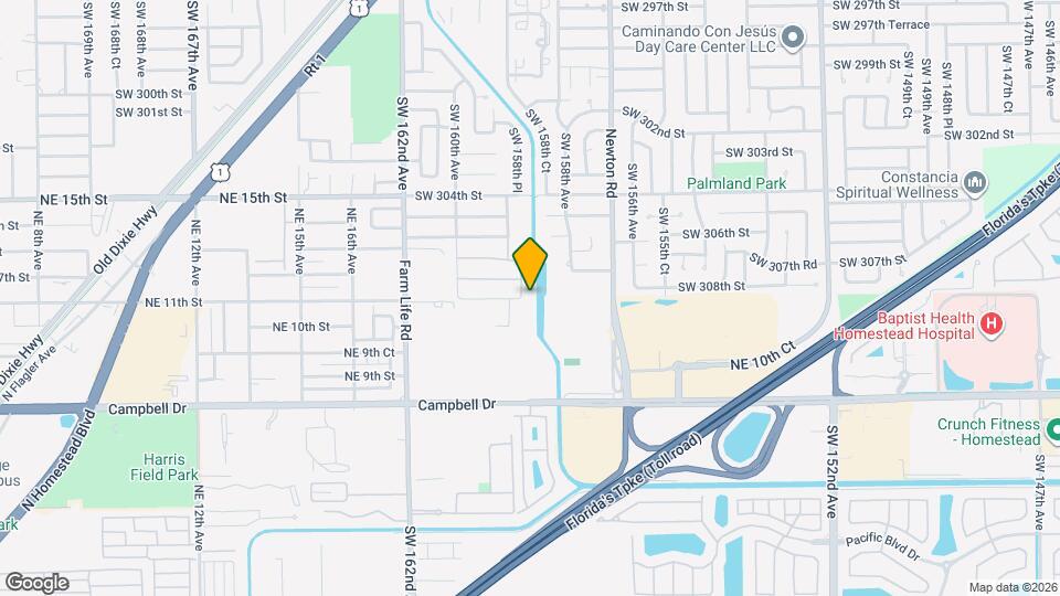 30775 SW 158 Path Map and Location Details