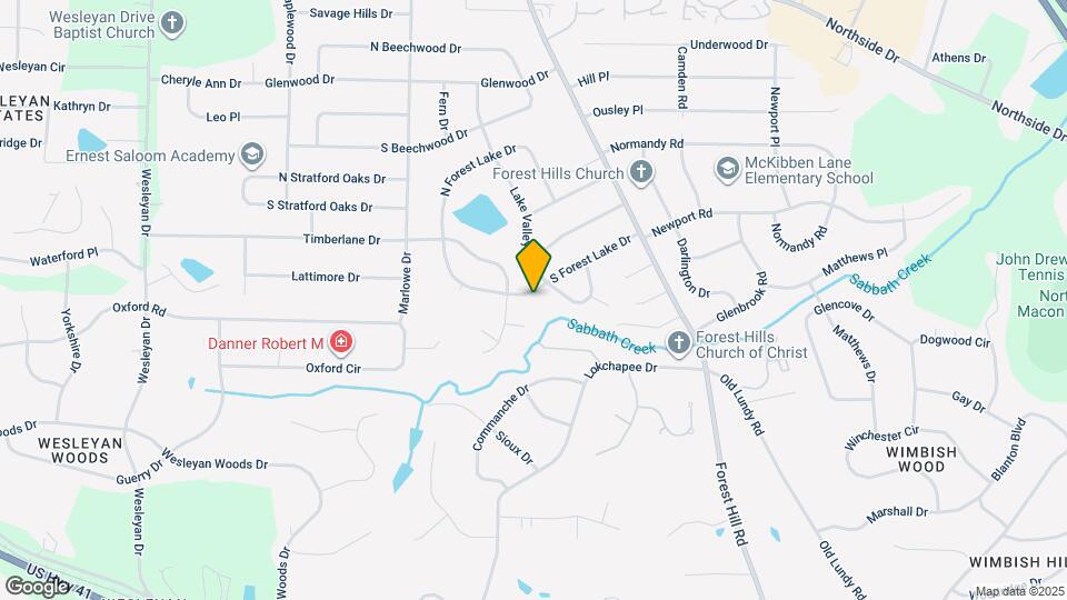 789 S Forest Lake Dr Map and Location Details
