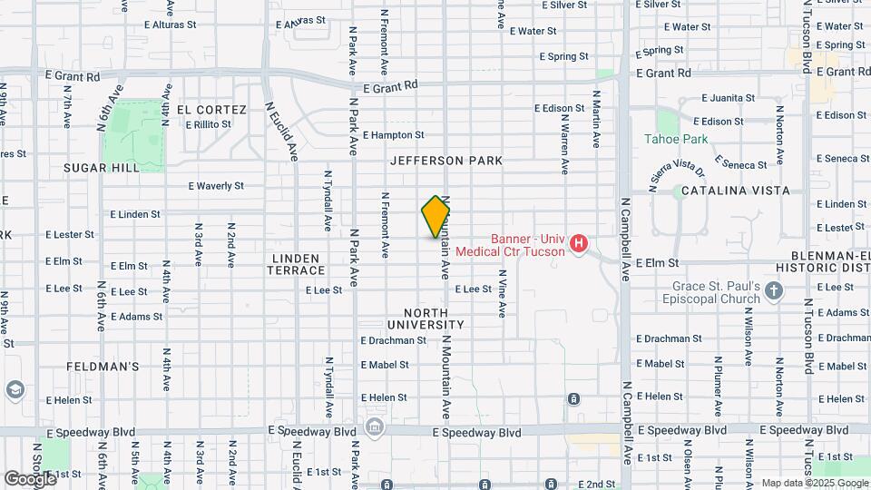1236 E Lester St Map and Location Details