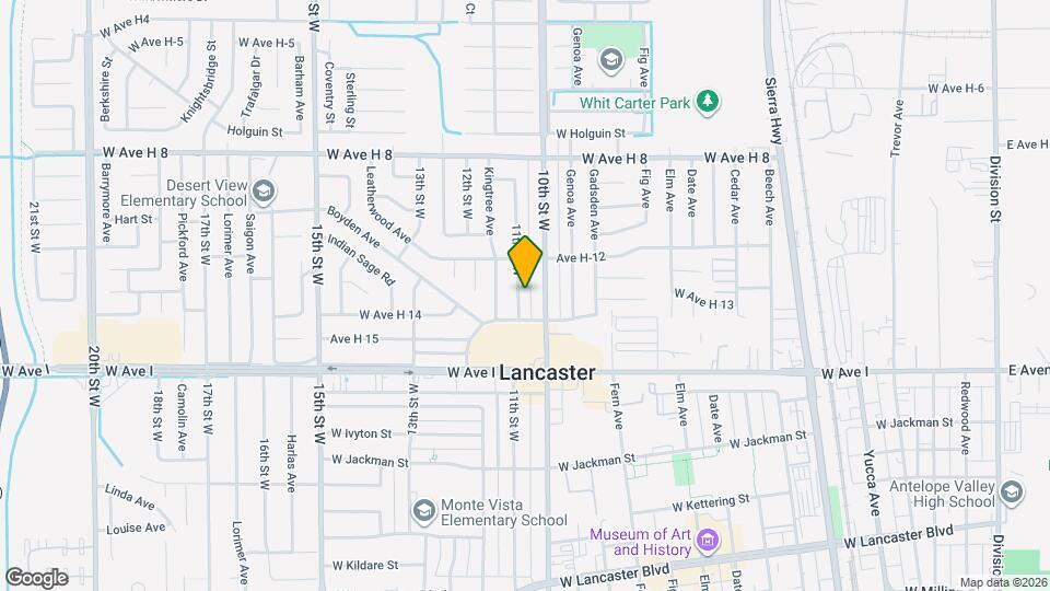 45326 11th St W Map and Location Details