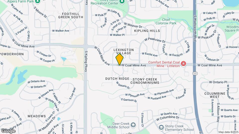 6702 S Independence St Map and Location Details