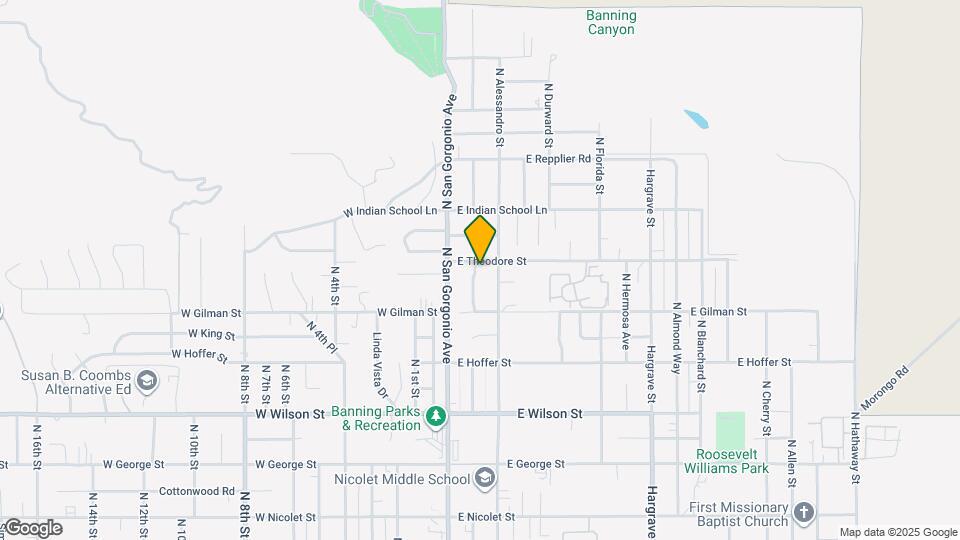 1358 N Murray St Map and Location Details