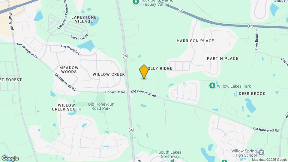 126 Willow Weald Ct Map and Location Details