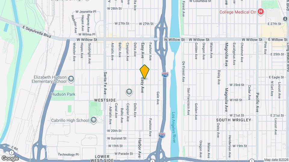 2320 Easy Ave Mapa y Detalles de la Ubicación